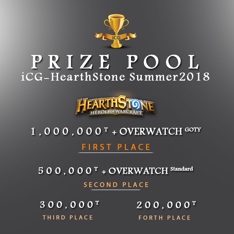 جوایز سری ششم مسابقات iCG-HearthStone